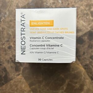 NEW 🆕 Neostrata Vitamin C Concentrate Capsules -Enlighten Uneven tone dark spots